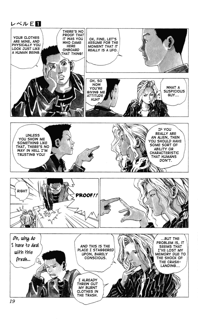Level E Chapter 1 page 19 - Chapter 1 v2 : An alien on the planet