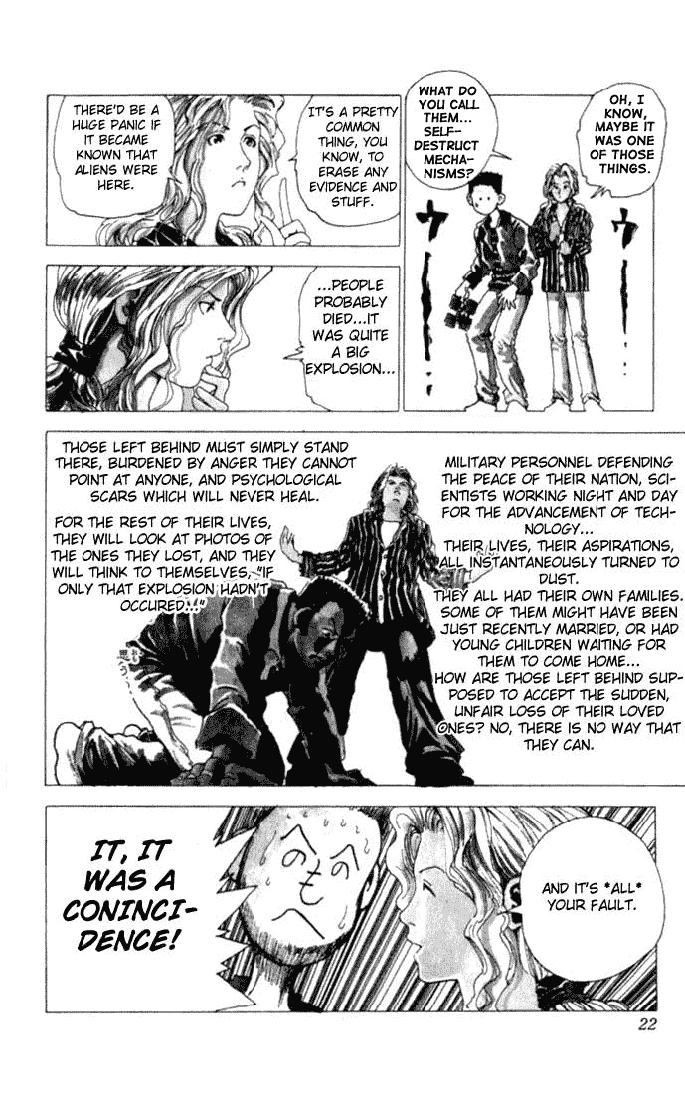 Level E Chapter 1 page 22 - Chapter 1 v2 : An alien on the planet