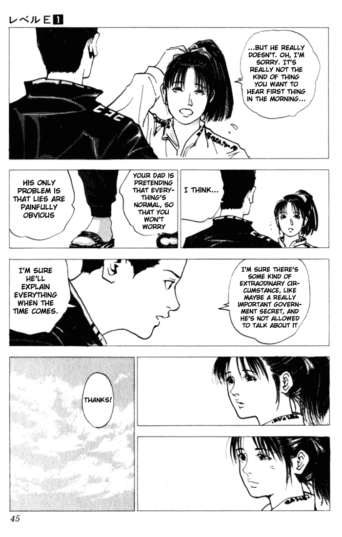 Level E Chapter 1 page 45 - Chapter 1 v2 : An alien on the planet