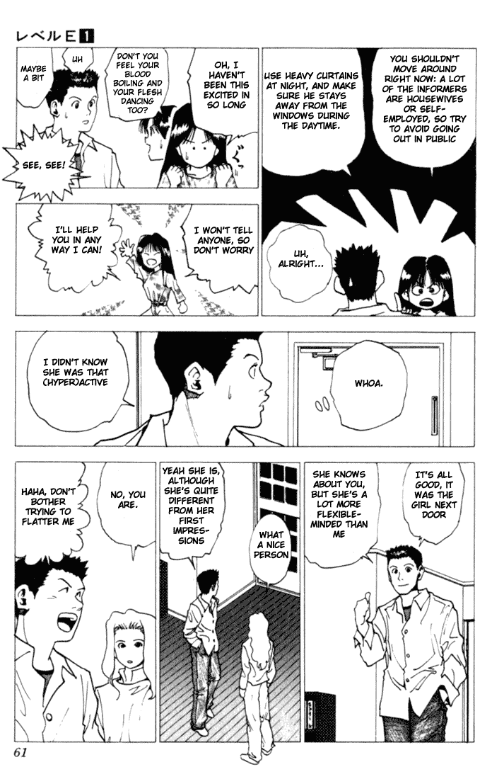 Level E Chapter 1 page 61 - Chapter 1 v2 : An alien on the planet