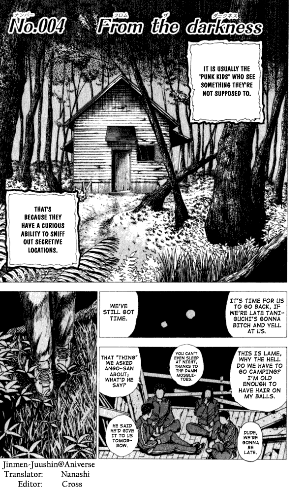 Level E Chapter 4.2 page 1 - Chapter 4 v2 : From the Darkness