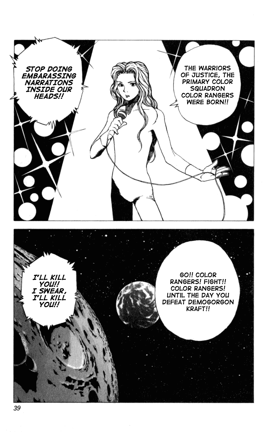 Level E Chapter 6.2 page 37 - Chapter 6 v2 : Here come Color ranger!!