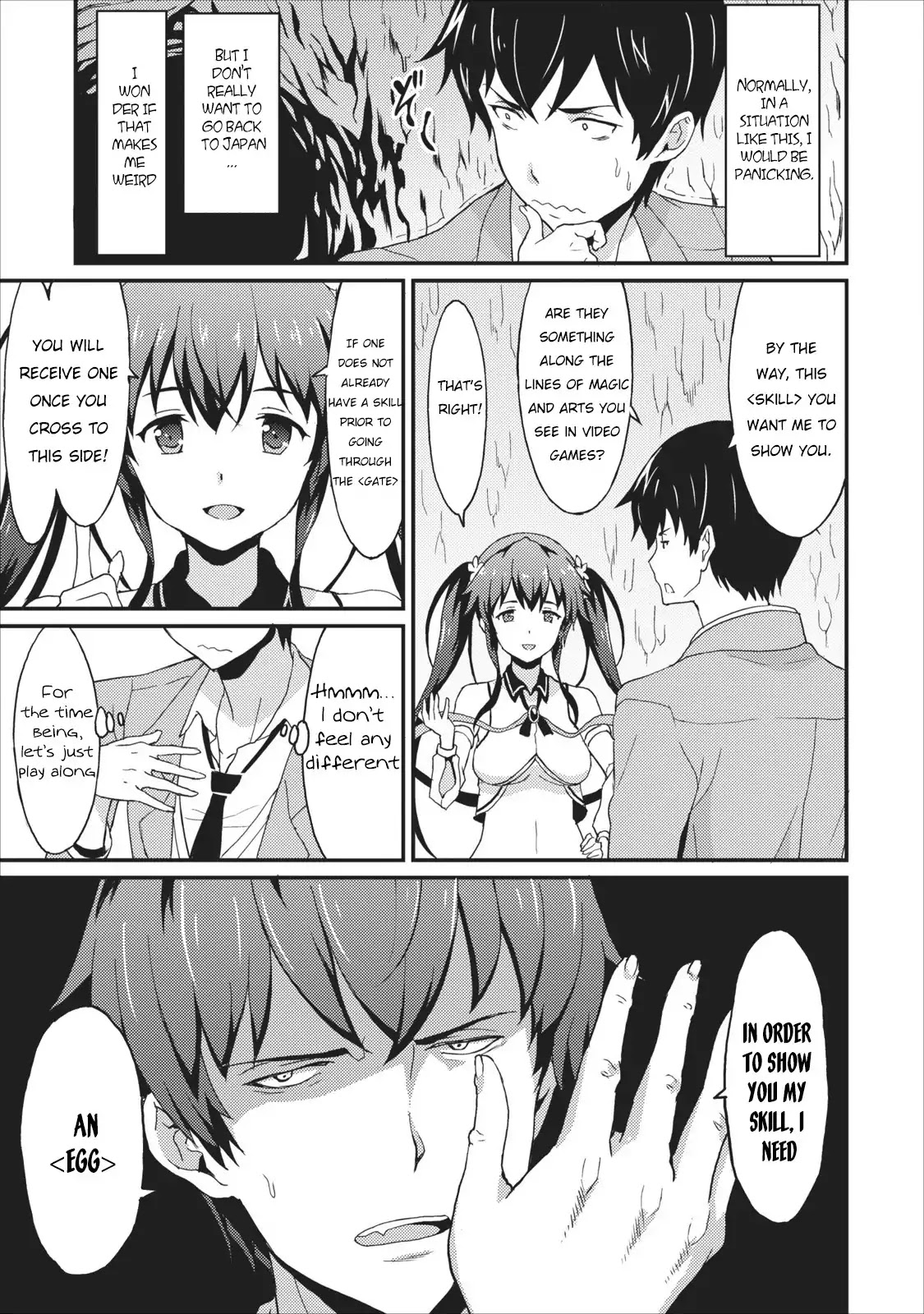 Level Up Just By Eating Chapter 1 page 6 - Chapter 1