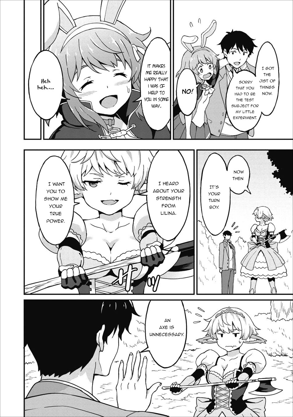 Level Up Just By Eating Chapter 10 page 11 - Chapter 10: Femille's True Power!