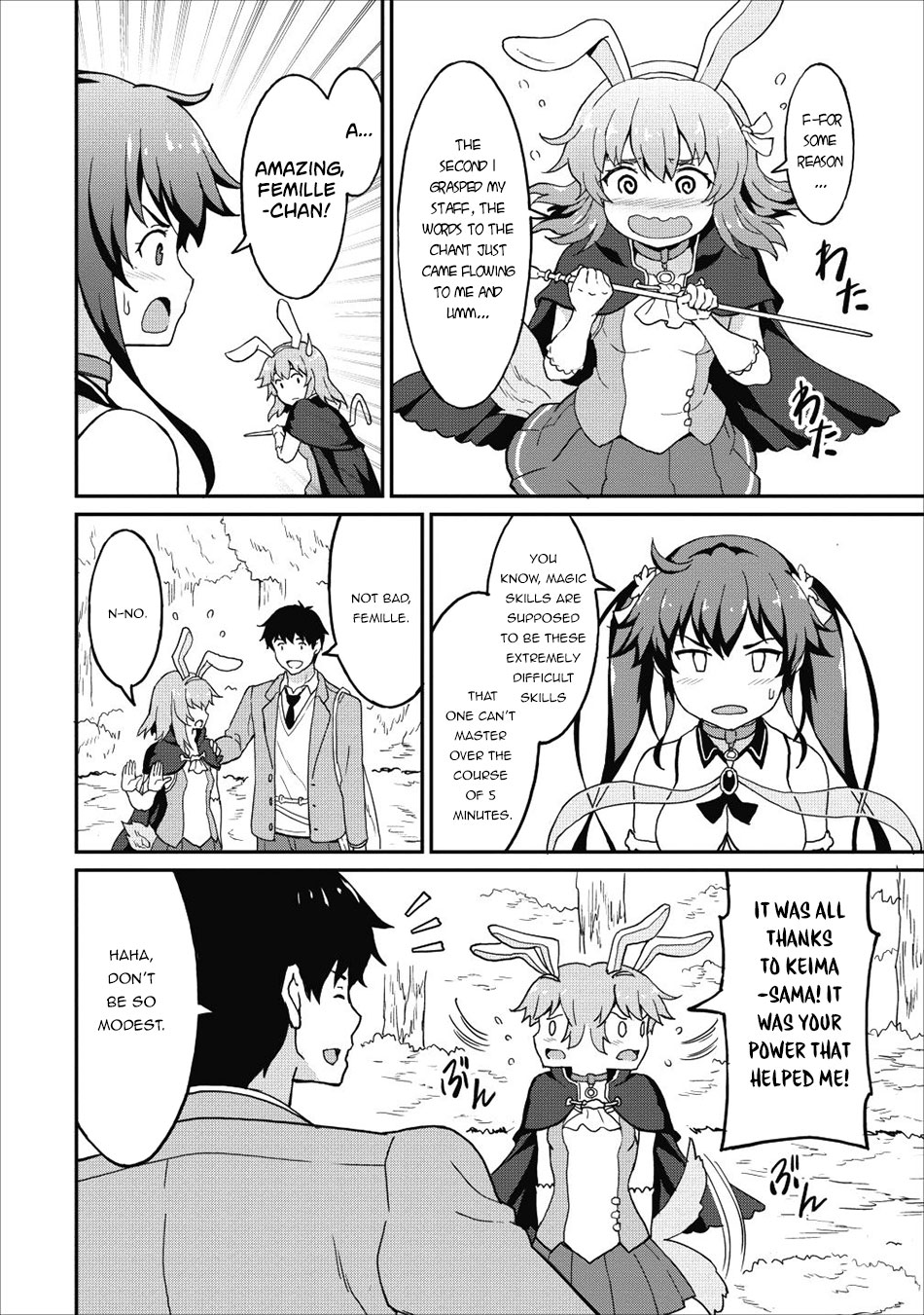 Level Up Just By Eating Chapter 10 page 25 - Chapter 10: Femille's True Power!