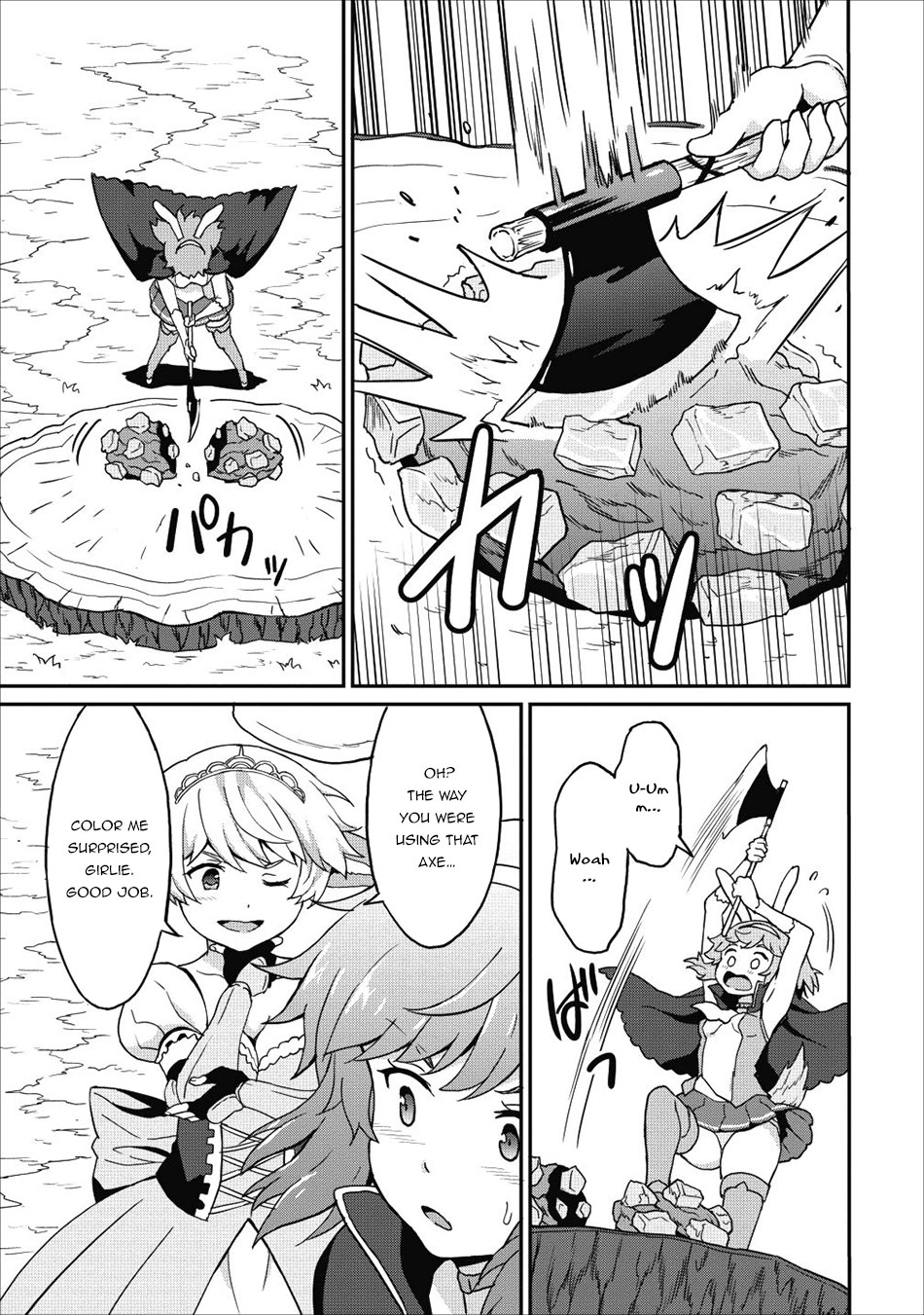 Level Up Just By Eating Chapter 10 page 8 - Chapter 10: Femille's True Power!
