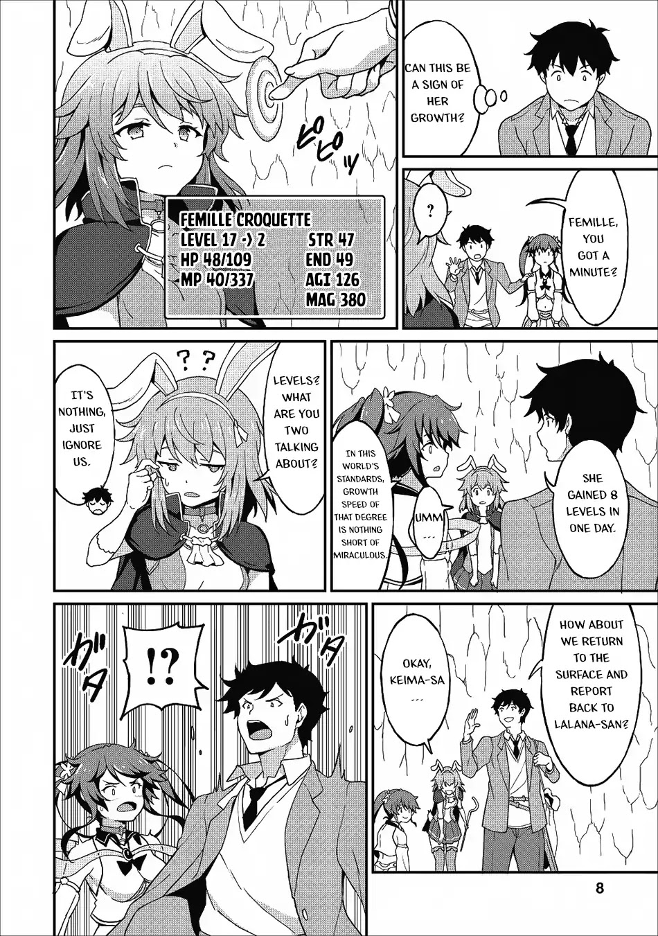 Level Up Just By Eating Chapter 11 page 9 - Chapter 11