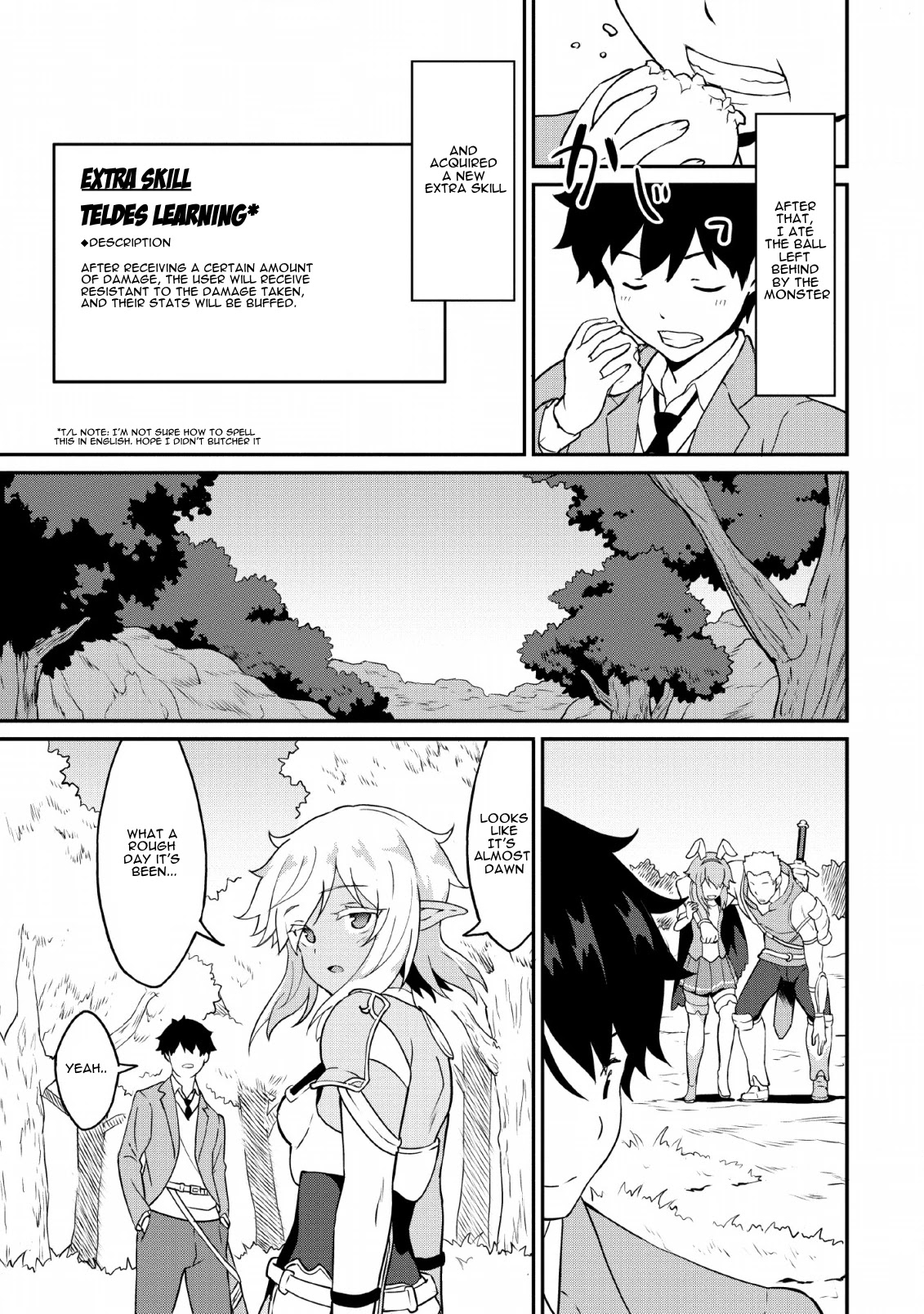 Level Up Just By Eating Chapter 16 page 28 - Chapter 16: A New Dawn