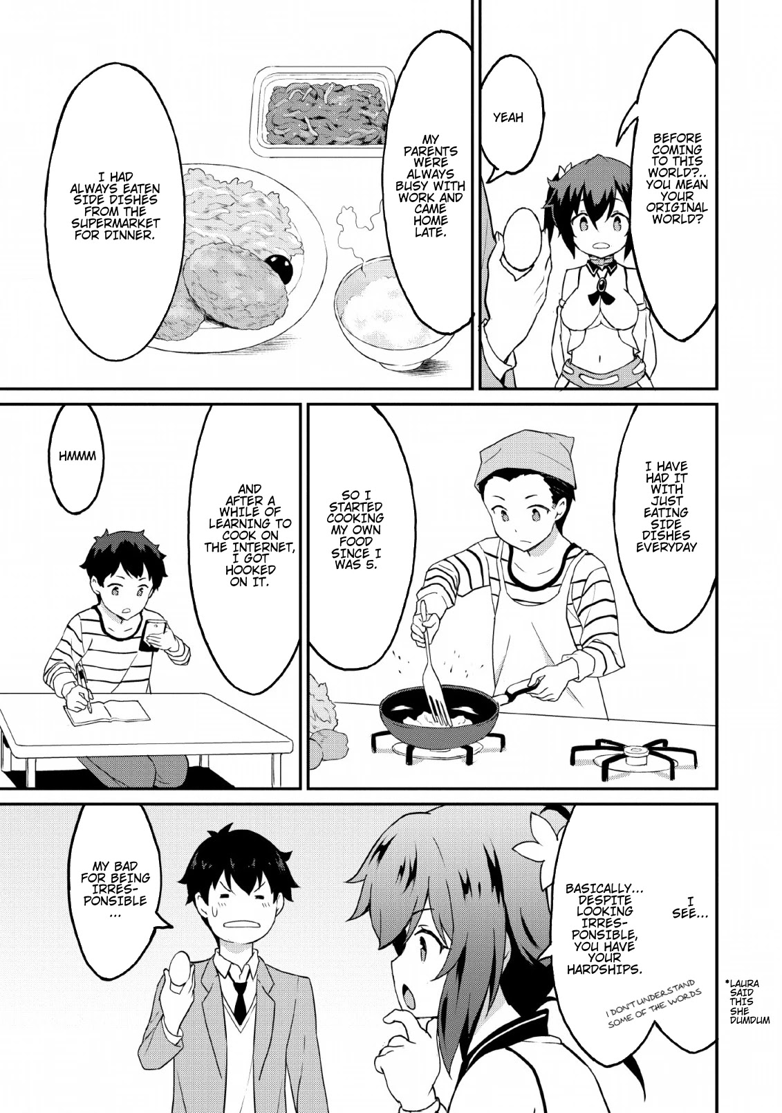 Level Up Just By Eating Chapter 17 page 18 - Chapter 17: The Father's Secret