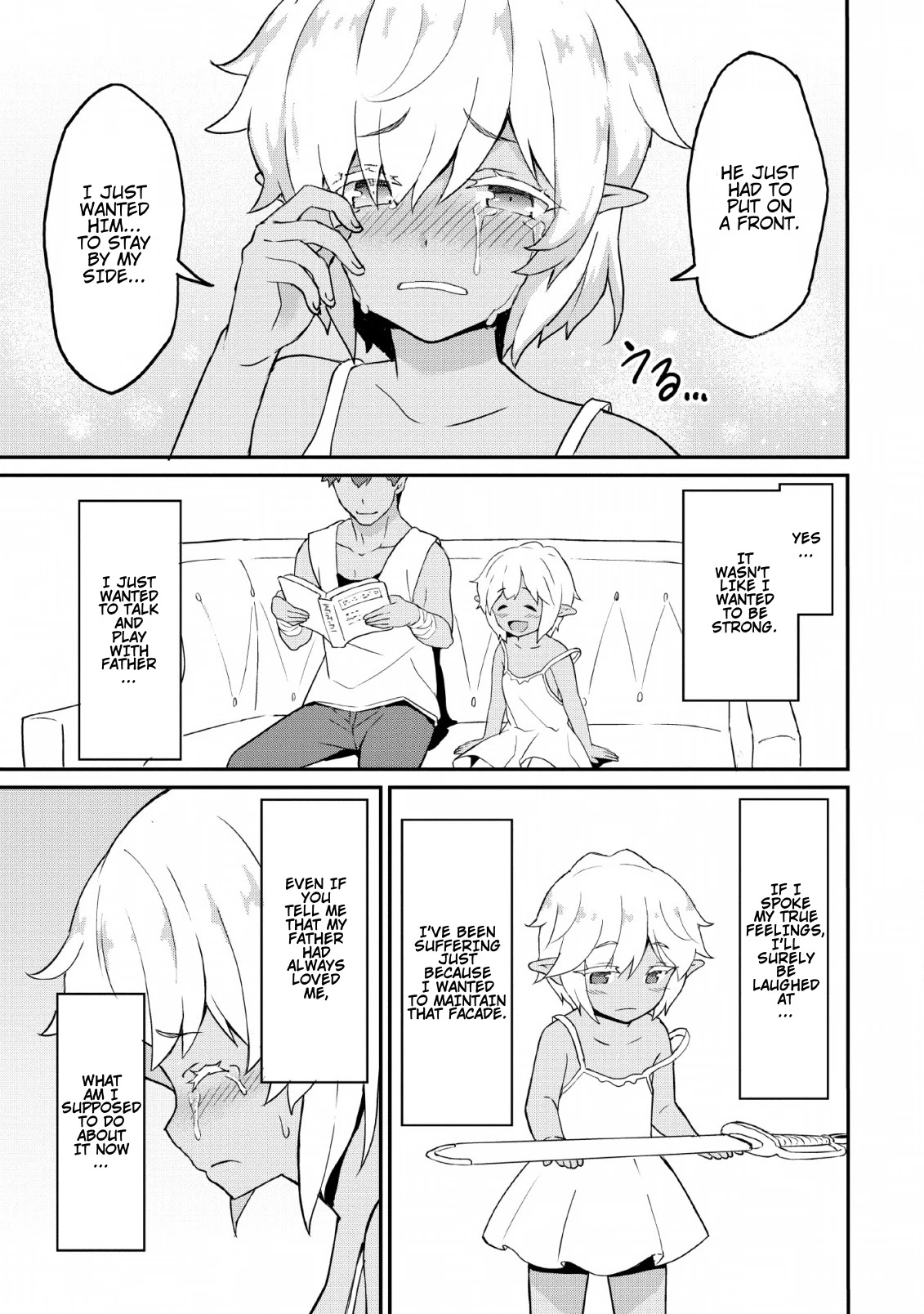 Level Up Just By Eating Chapter 17 page 24 - Chapter 17: The Father's Secret