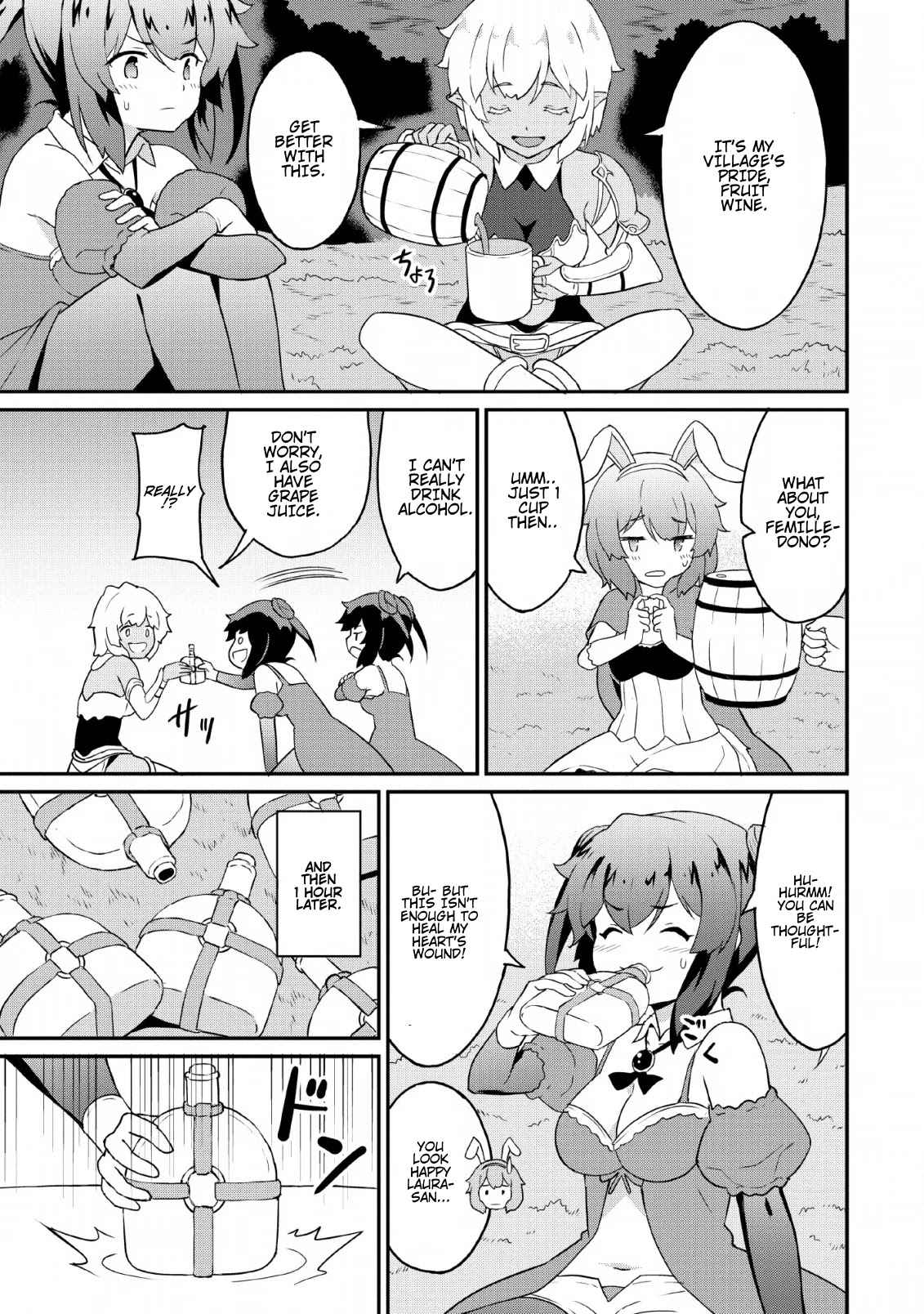 Level Up Just By Eating Chapter 18 page 11 - Chapter 18: The 3 Girls' Marriage