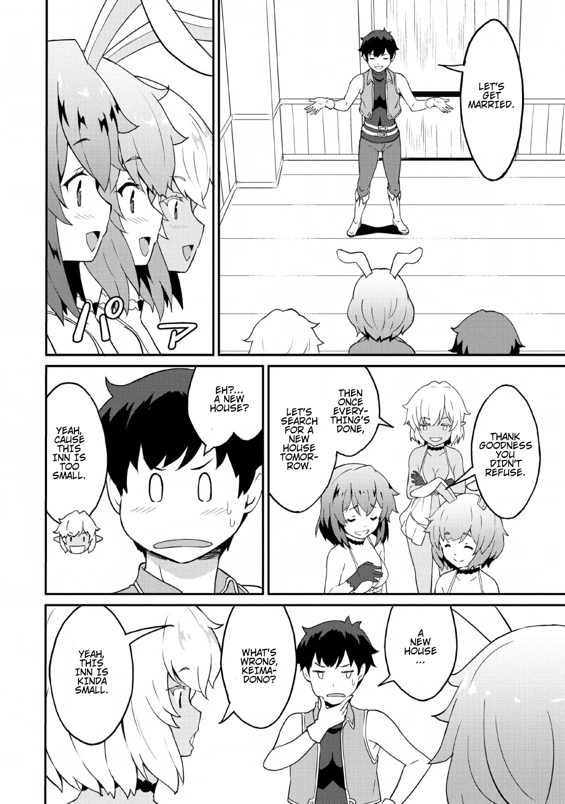 Level Up Just By Eating Chapter 18 page 24 - Chapter 18: The 3 Girls' Marriage