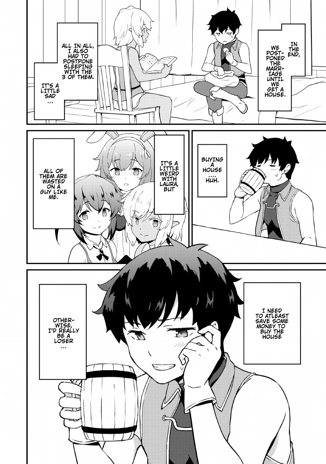 Level Up Just By Eating Chapter 18 page 26 - Chapter 18: The 3 Girls' Marriage