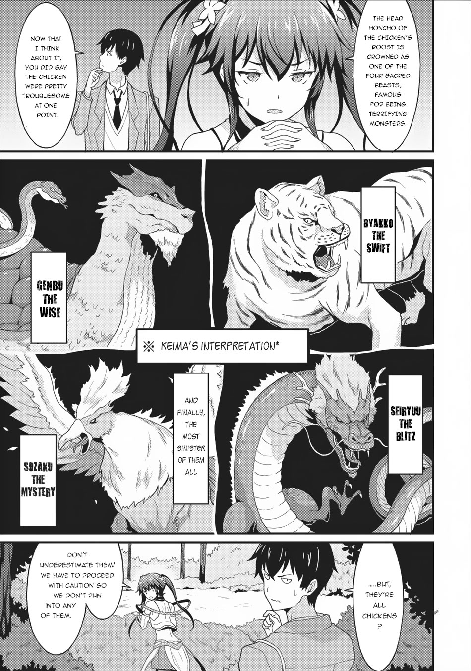Level Up Just By Eating Chapter 2 page 18 - Chapter 2: The Four Heavenly Kings of the Forest