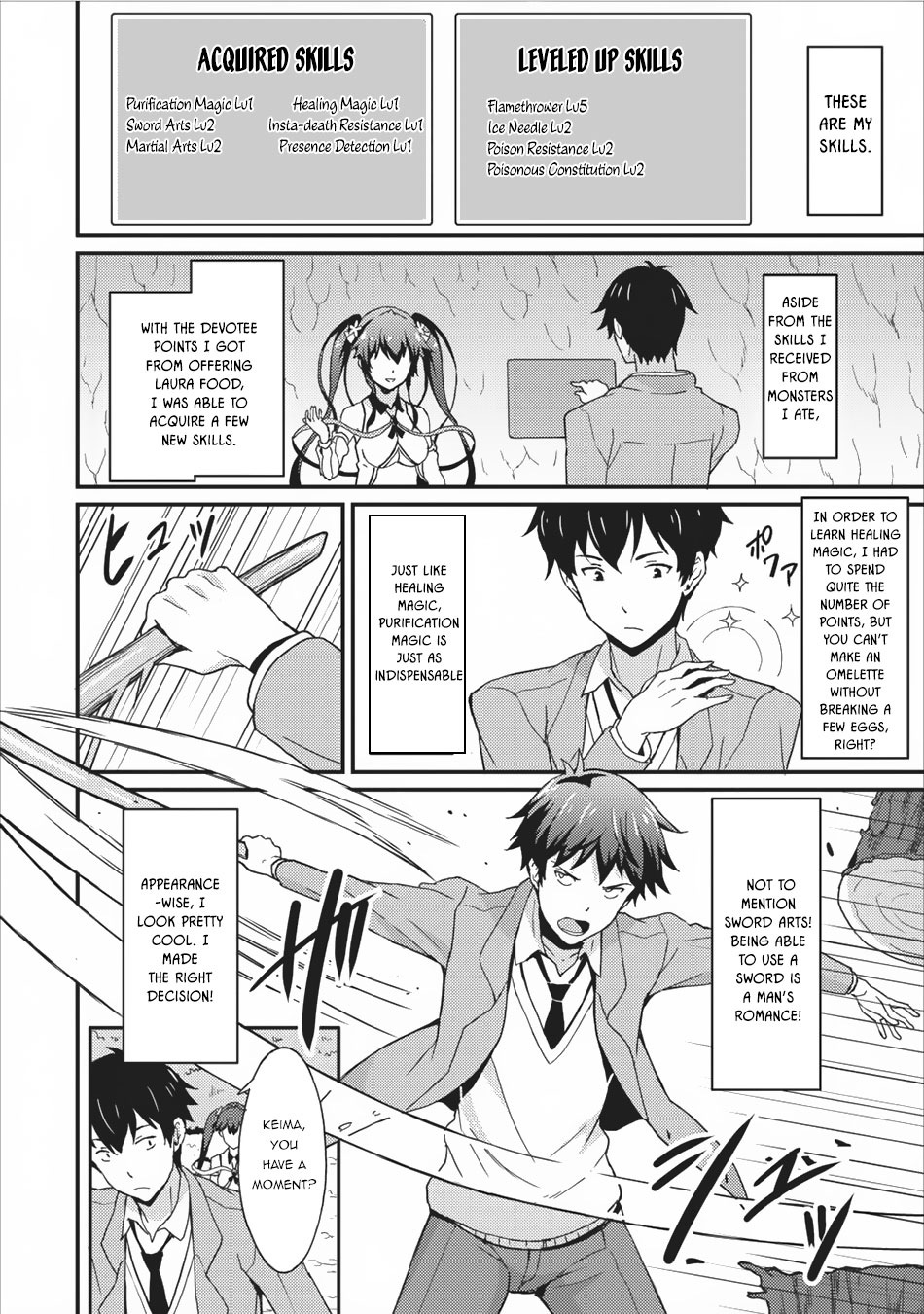 Level Up Just By Eating Chapter 2 page 23 - Chapter 2: The Four Heavenly Kings of the Forest