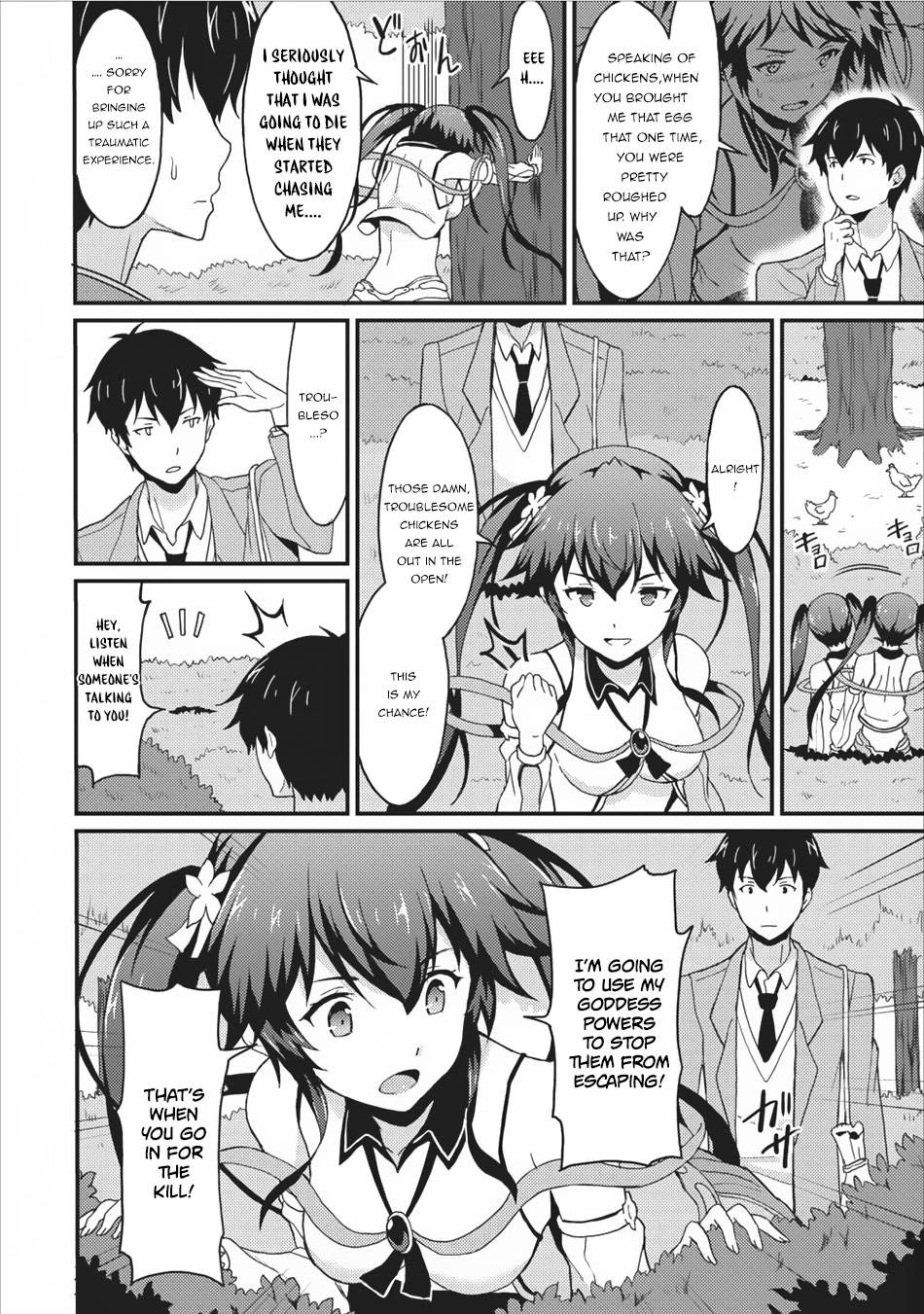 Level Up Just By Eating Chapter 2 page 3 - Chapter 2: The Four Heavenly Kings of the Forest
