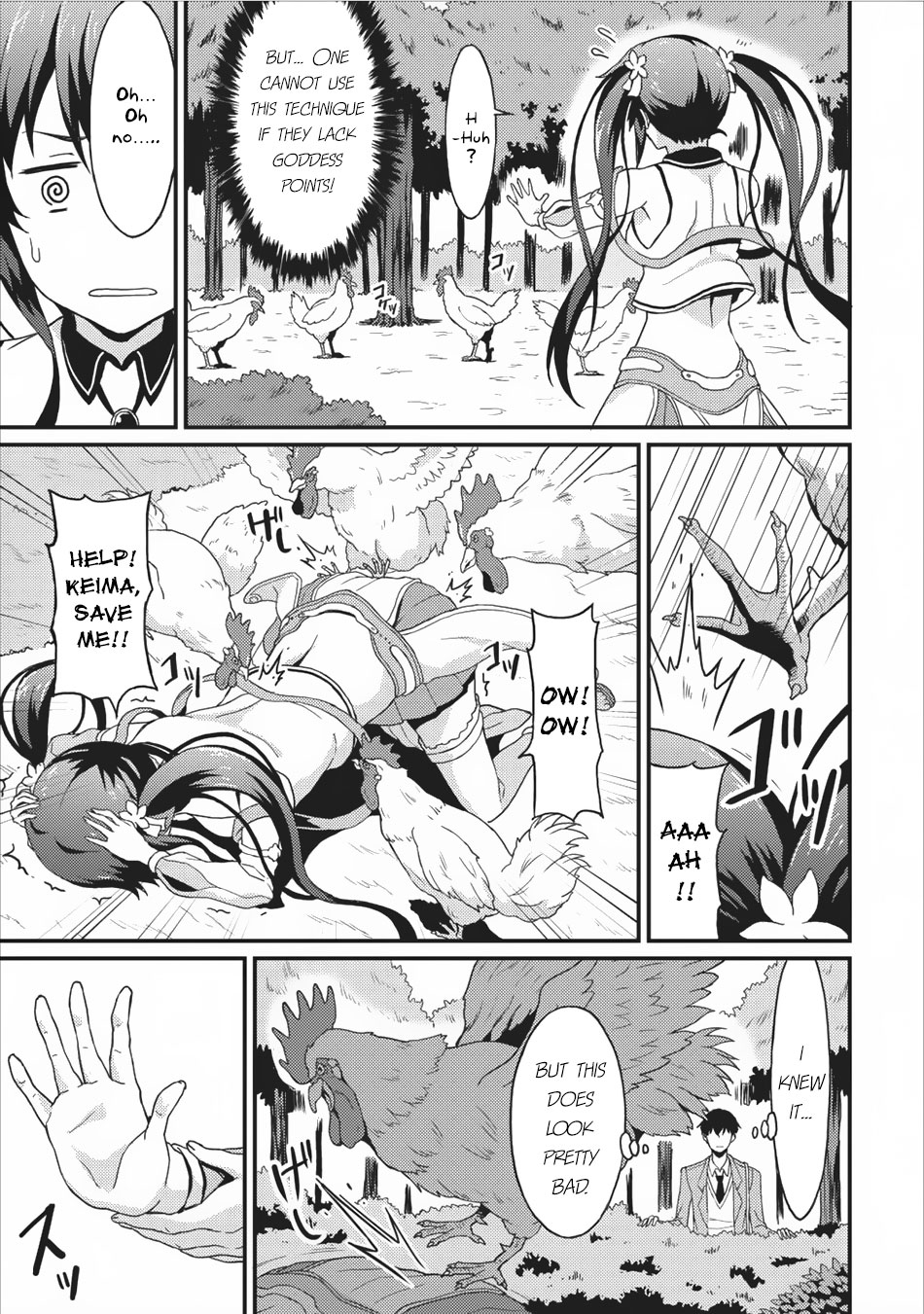 Level Up Just By Eating Chapter 2 page 6 - Chapter 2: The Four Heavenly Kings of the Forest