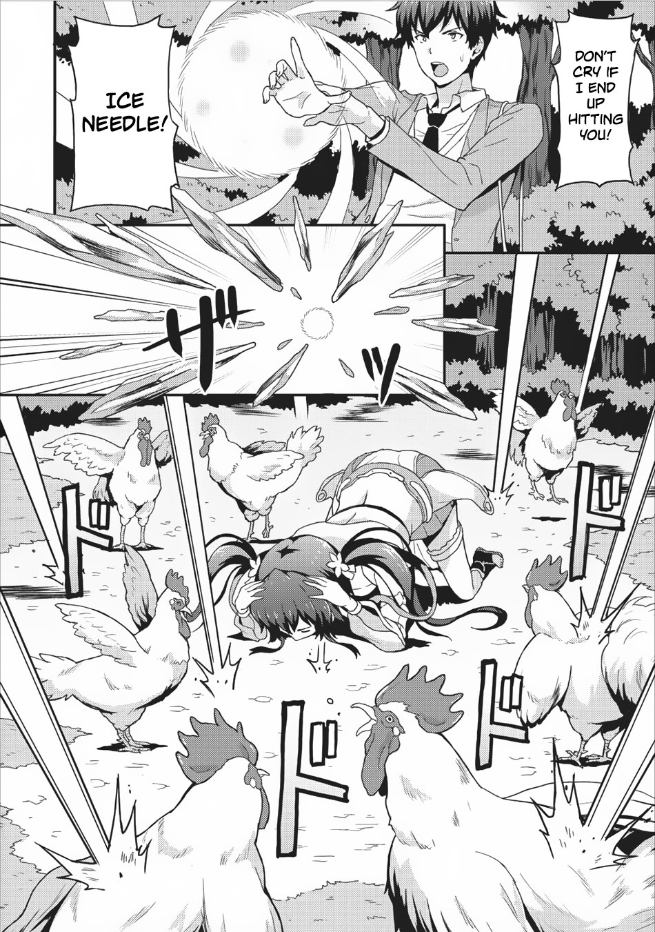 Level Up Just By Eating Chapter 2 page 7 - Chapter 2: The Four Heavenly Kings of the Forest