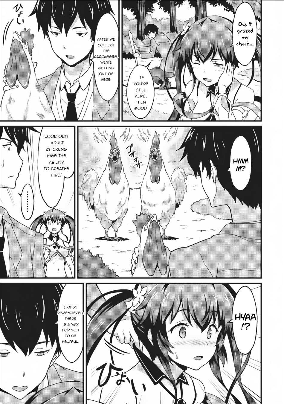 Level Up Just By Eating Chapter 2 page 8 - Chapter 2: The Four Heavenly Kings of the Forest