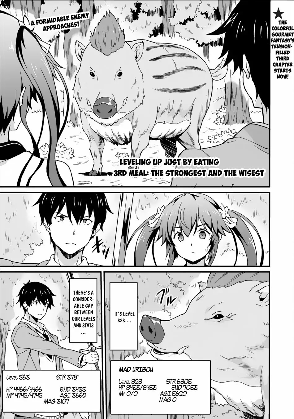 Level Up Just By Eating Chapter 3 page 2 - Chapter 3