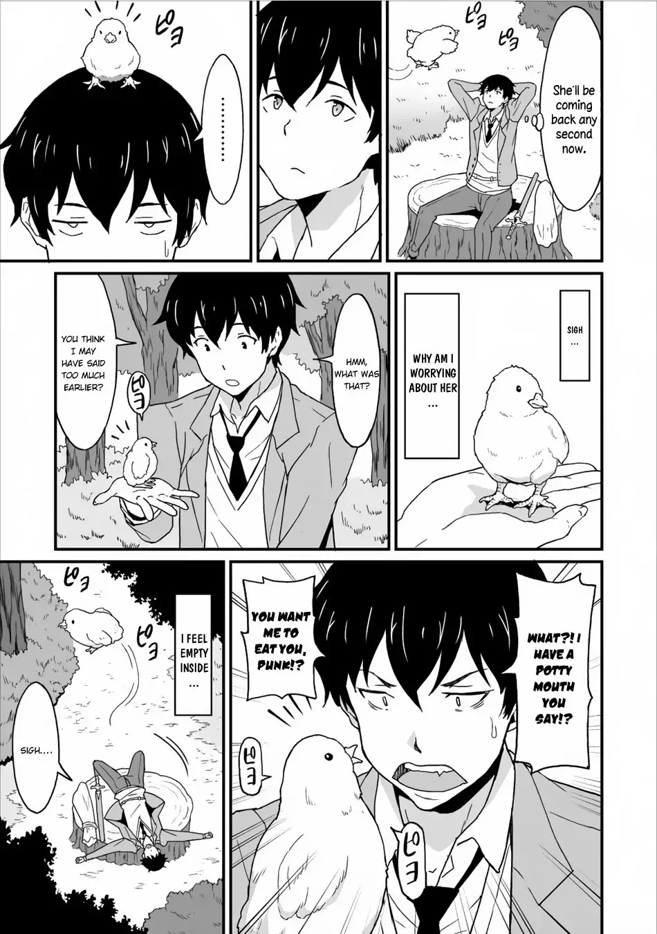 Level Up Just By Eating Chapter 3 page 23 - Chapter 3
