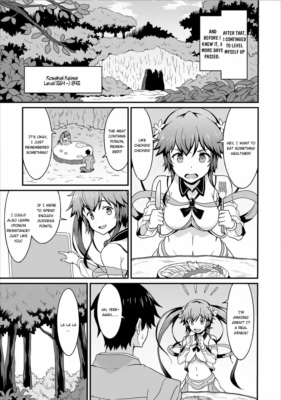 Level Up Just By Eating Chapter 3 page 8 - Chapter 3