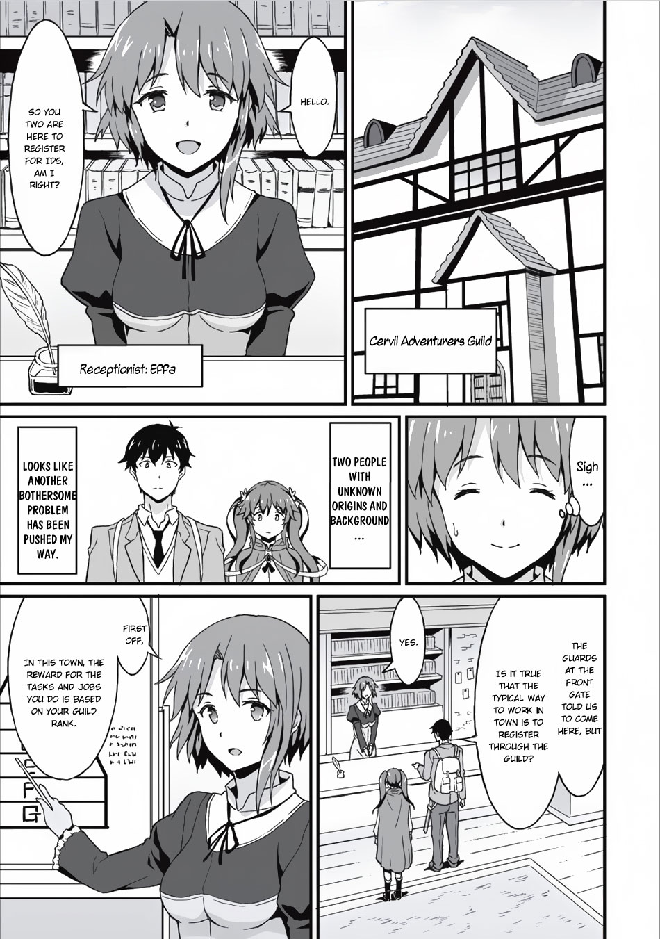 Level Up Just By Eating Chapter 4 page 10 - Chapter 4: Setting Forth To A New Town
