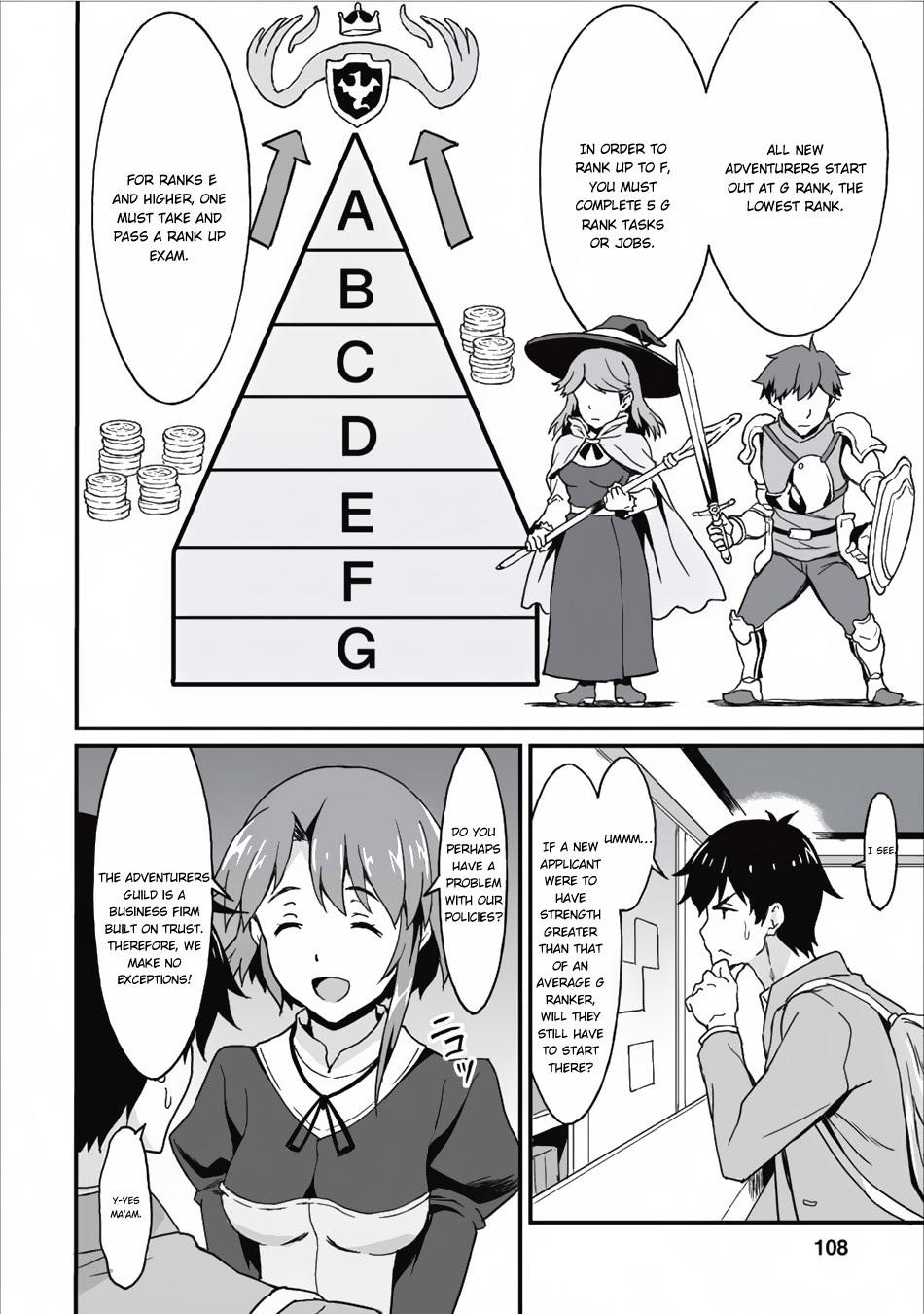 Level Up Just By Eating Chapter 4 page 11 - Chapter 4: Setting Forth To A New Town
