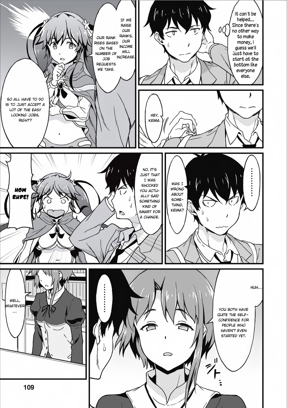 Level Up Just By Eating Chapter 4 page 12 - Chapter 4: Setting Forth To A New Town