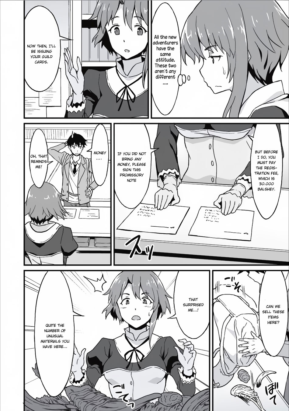 Level Up Just By Eating Chapter 4 page 13 - Chapter 4: Setting Forth To A New Town