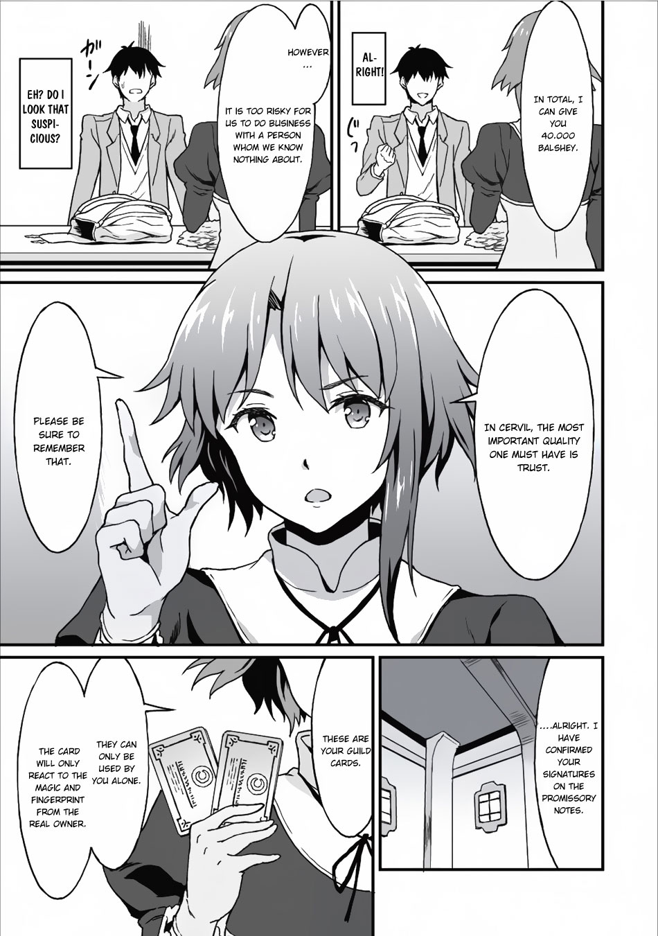 Level Up Just By Eating Chapter 4 page 14 - Chapter 4: Setting Forth To A New Town