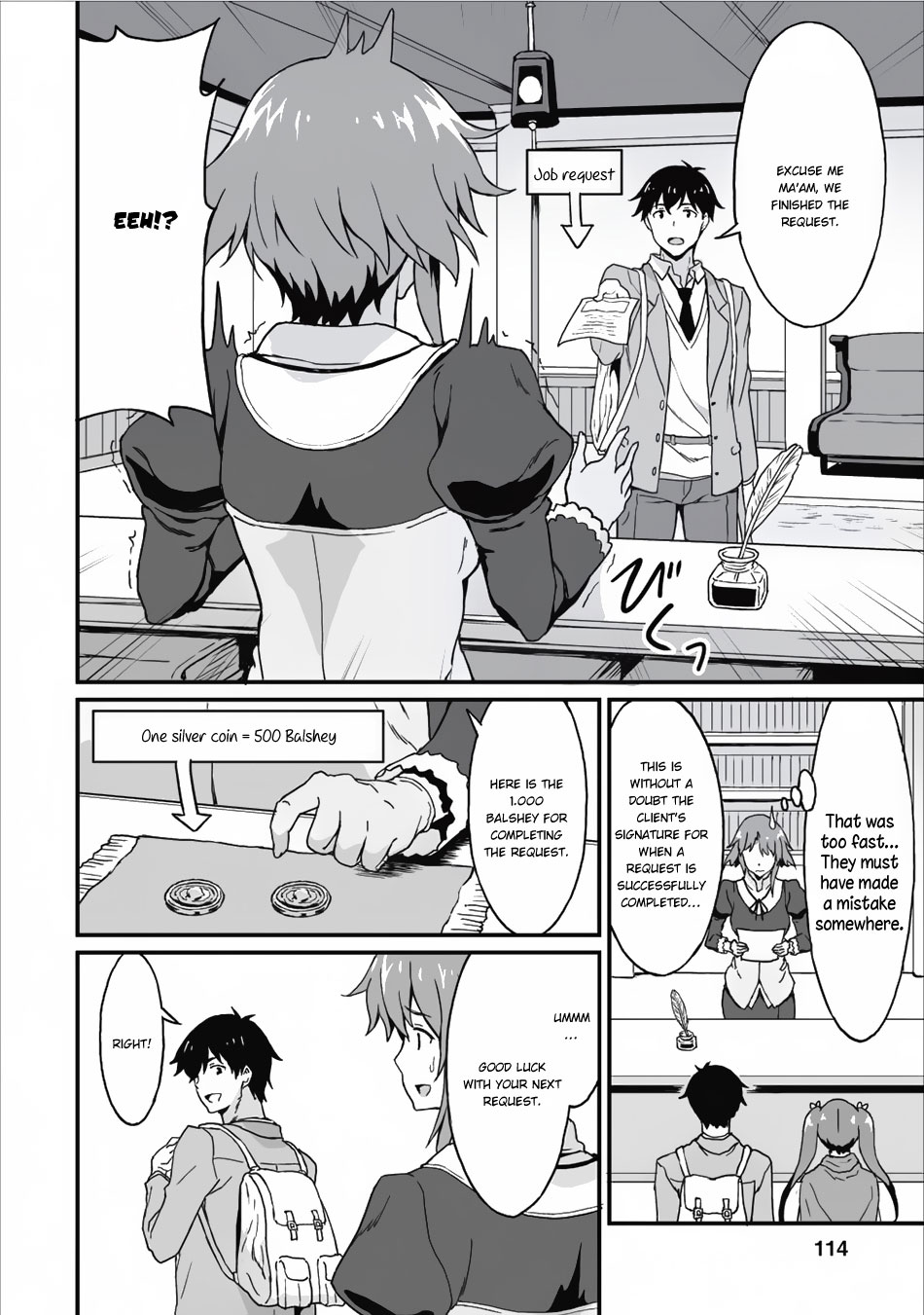 Level Up Just By Eating Chapter 4 page 17 - Chapter 4: Setting Forth To A New Town