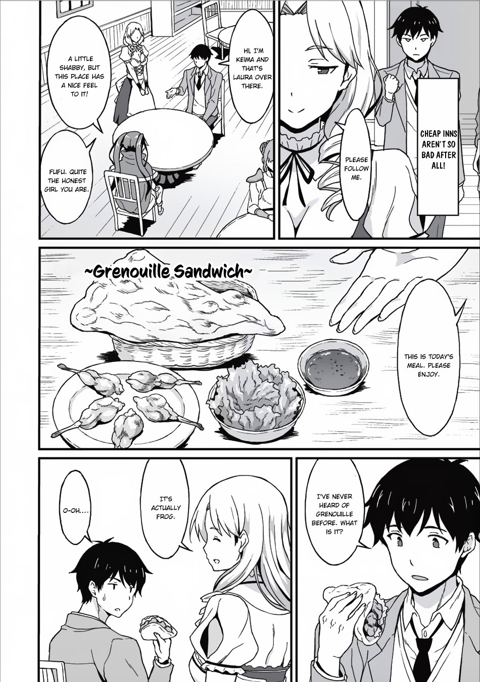 Level Up Just By Eating Chapter 4 page 21 - Chapter 4: Setting Forth To A New Town