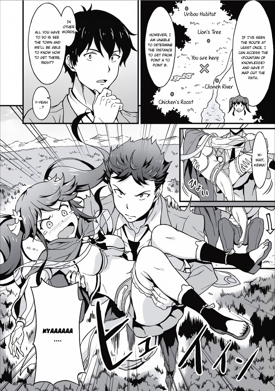 Level Up Just By Eating Chapter 4 page 3 - Chapter 4: Setting Forth To A New Town