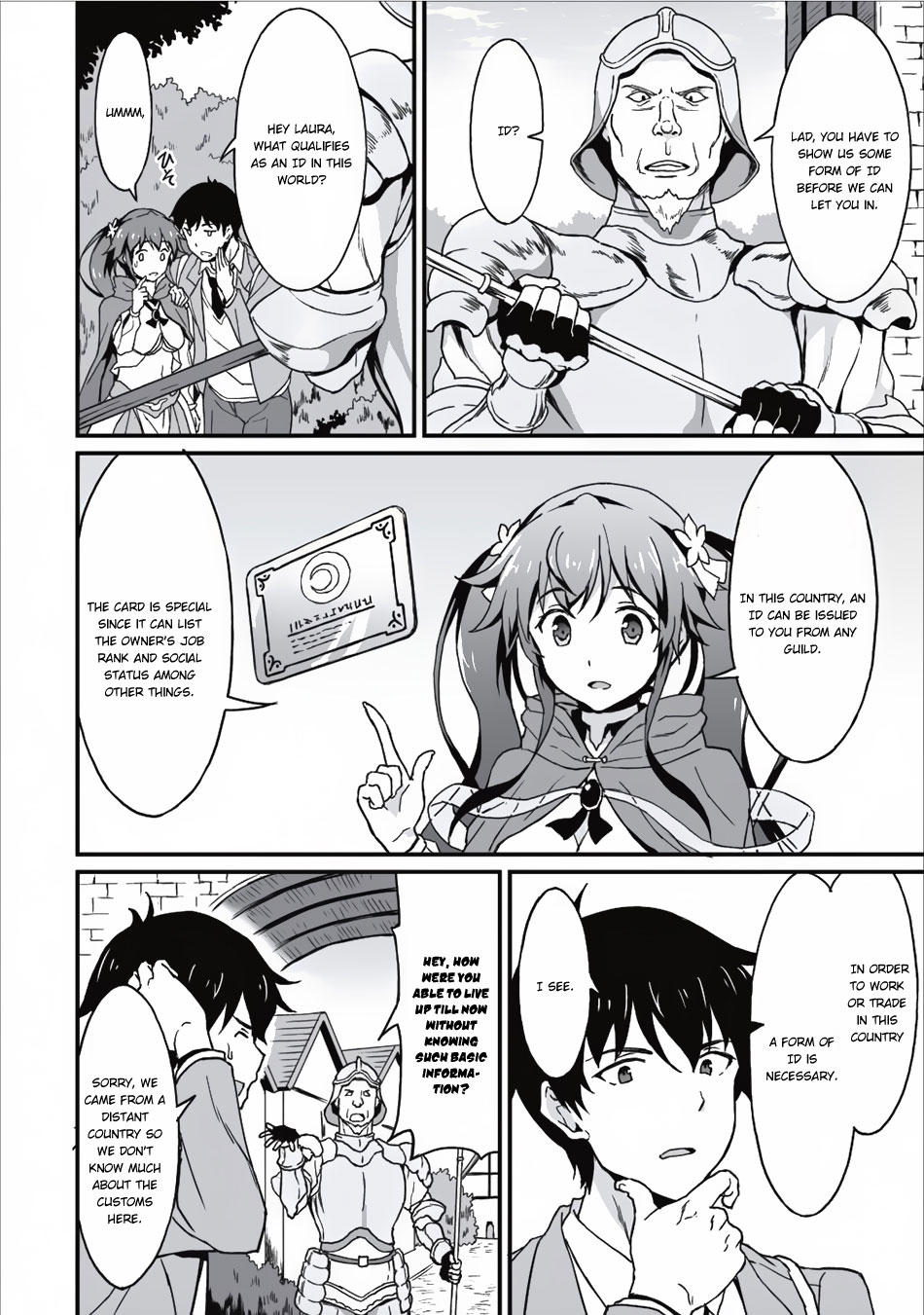 Level Up Just By Eating Chapter 4 page 7 - Chapter 4: Setting Forth To A New Town
