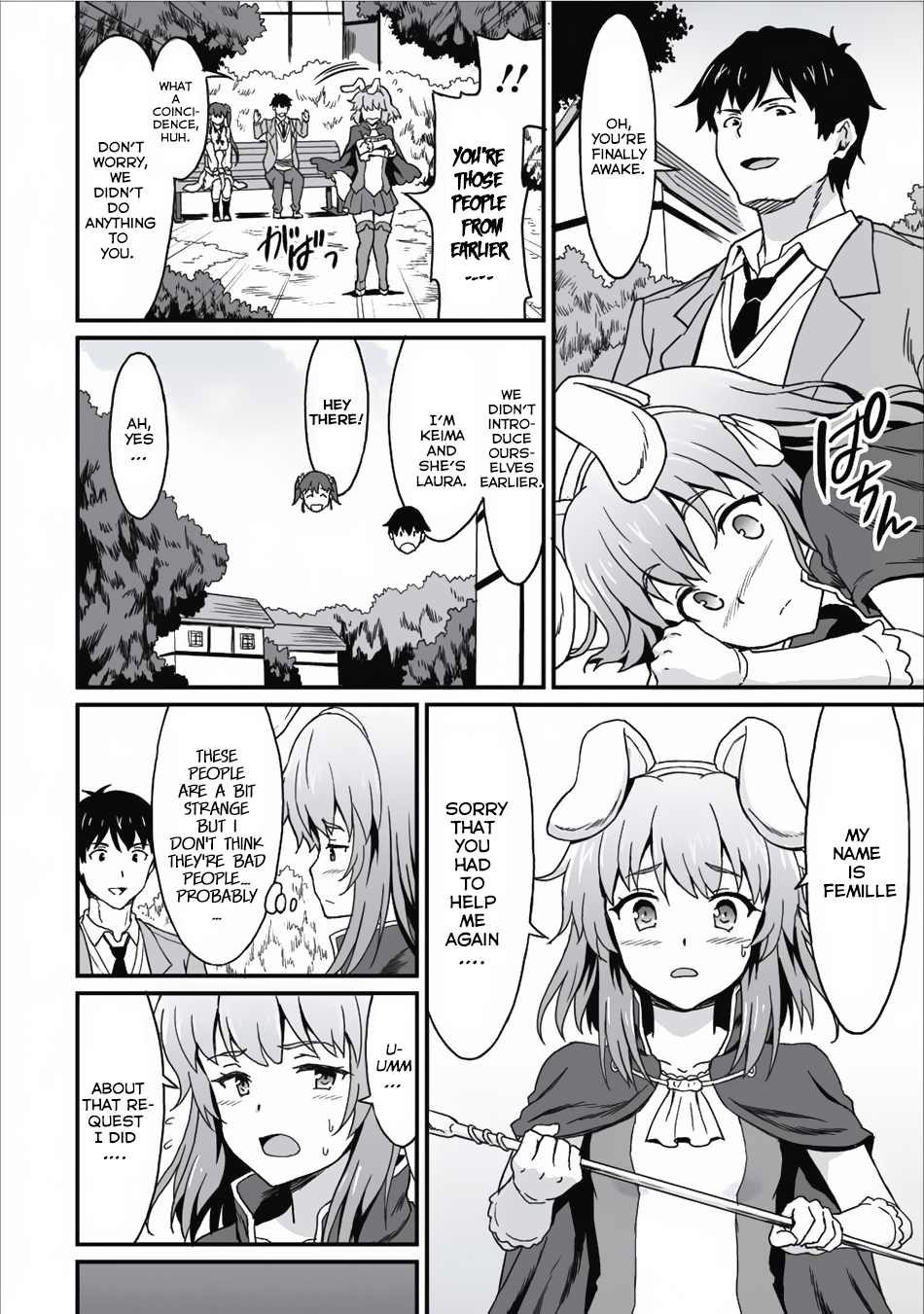 Level Up Just By Eating Chapter 5 page 15 - Chapter 5: Be Careful About Shady Requests!
