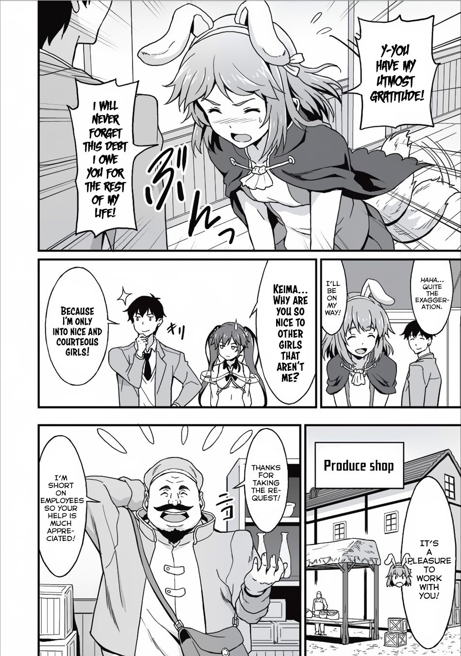 Level Up Just By Eating Chapter 5 page 9 - Chapter 5: Be Careful About Shady Requests!