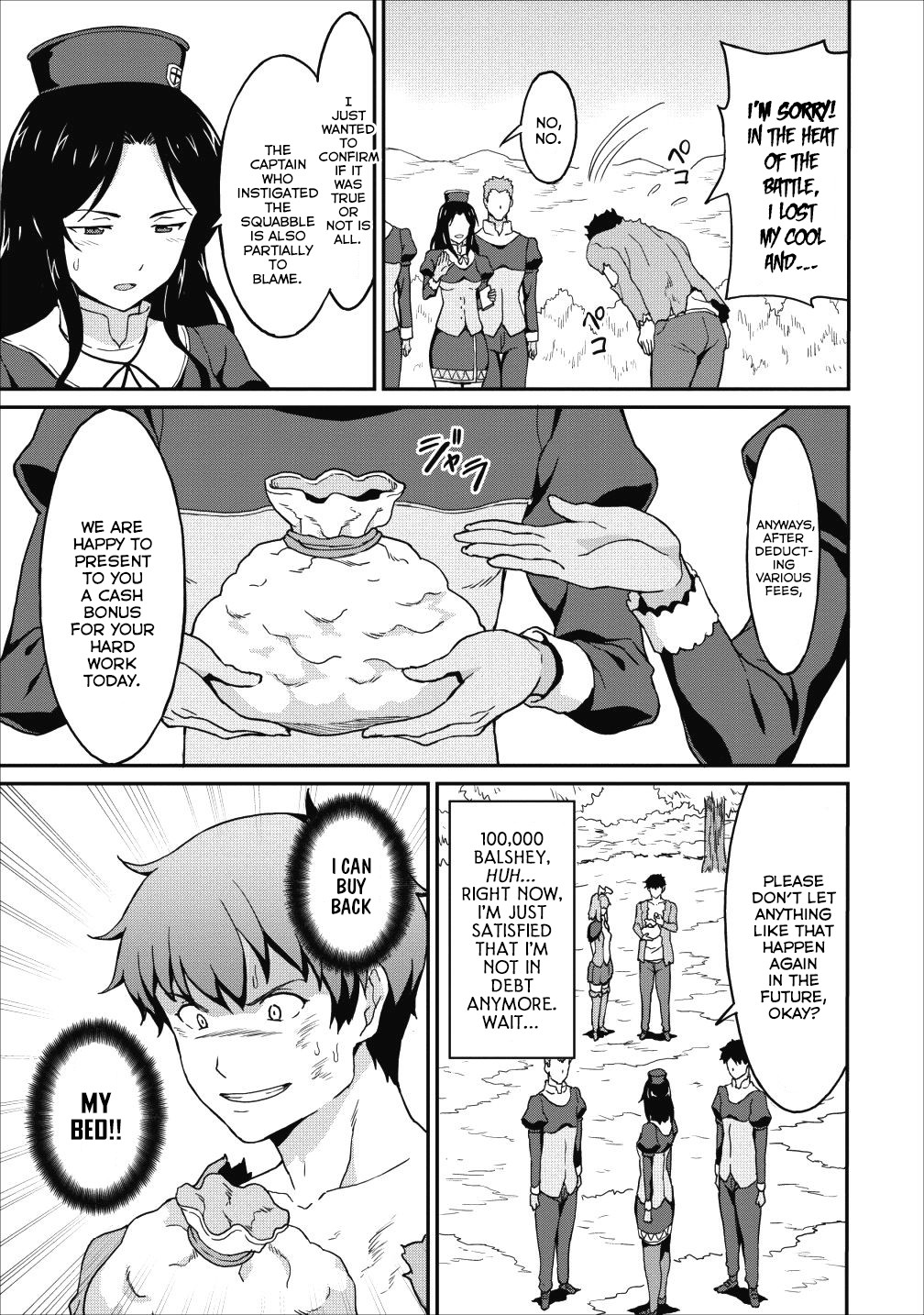 Level Up Just By Eating Chapter 9.1 page 15 - Chapter 9.1 - 9.2: He Who Does Not Work, Neither Shall He Eat!!