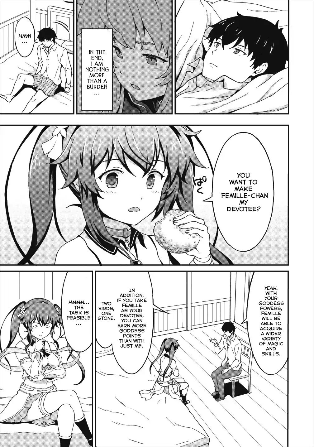 Level Up Just By Eating Chapter 9.1 page 19 - Chapter 9.1 - 9.2: He Who Does Not Work, Neither Shall He Eat!!