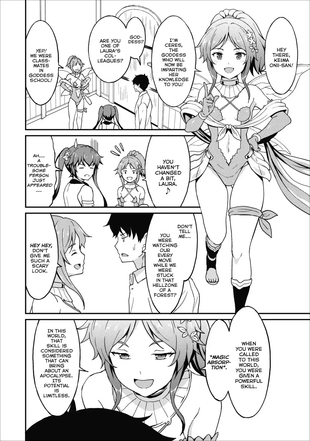 Level Up Just By Eating Chapter 9.1 page 22 - Chapter 9.1 - 9.2: He Who Does Not Work, Neither Shall He Eat!!