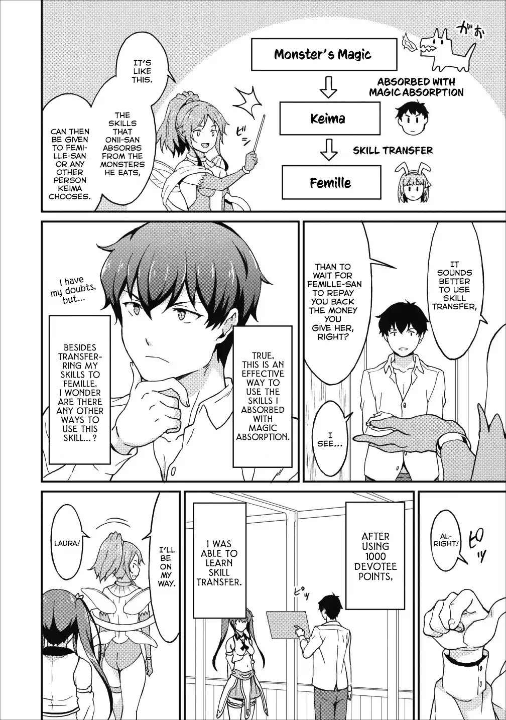 Level Up Just By Eating Chapter 9.1 page 24 - Chapter 9.1 - 9.2: He Who Does Not Work, Neither Shall He Eat!!