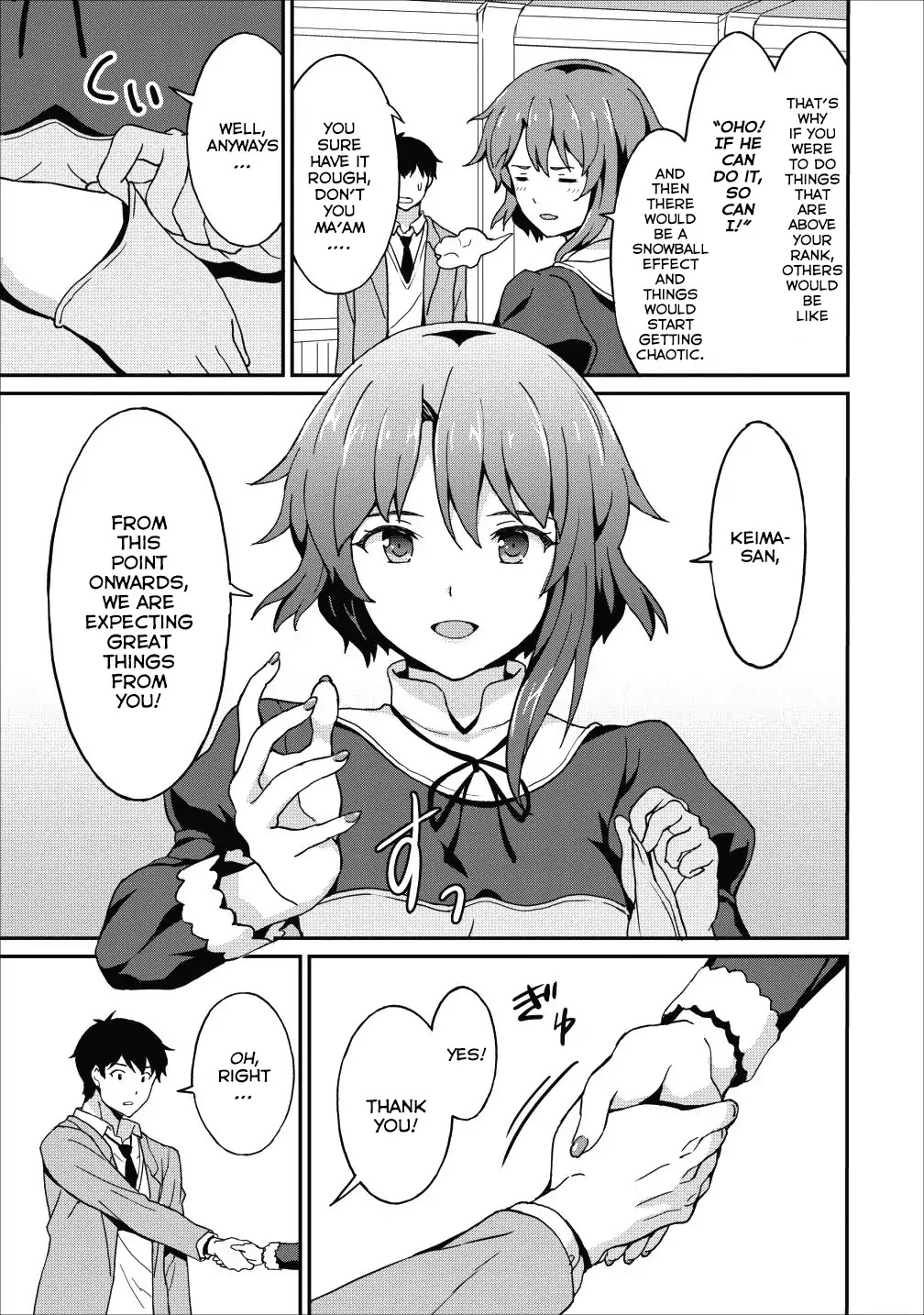 Level Up Just By Eating Chapter 9.1 page 27 - Chapter 9.1 - 9.2: He Who Does Not Work, Neither Shall He Eat!!