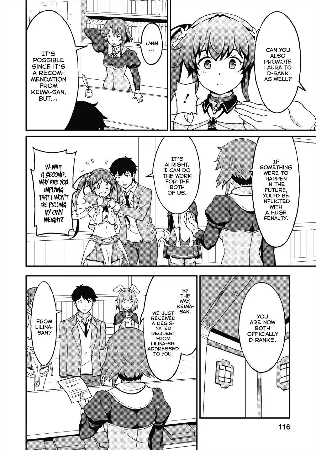 Level Up Just By Eating Chapter 9.1 page 28 - Chapter 9.1 - 9.2: He Who Does Not Work, Neither Shall He Eat!!