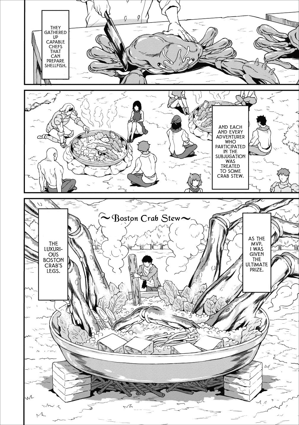 Level Up Just By Eating Chapter 9.1 page 6 - Chapter 9.1 - 9.2: He Who Does Not Work, Neither Shall He Eat!!