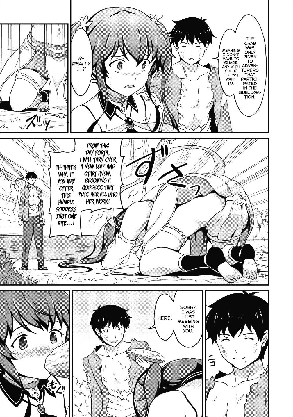 Level Up Just By Eating Chapter 9.1 page 9 - Chapter 9.1 - 9.2: He Who Does Not Work, Neither Shall He Eat!!