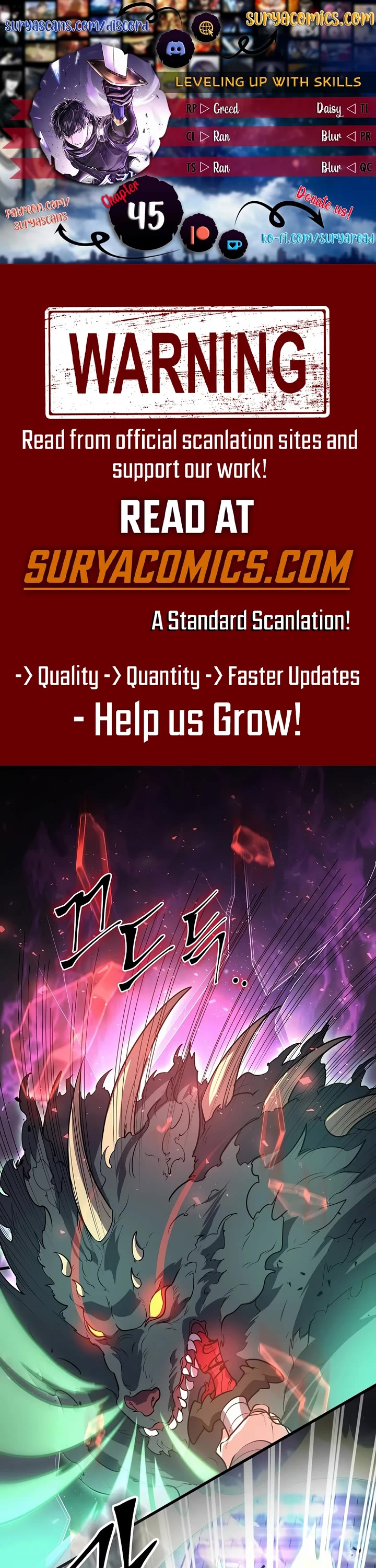 Level Up With Skills Chapter 45 page 1 - Chapter 45 (S1 End)