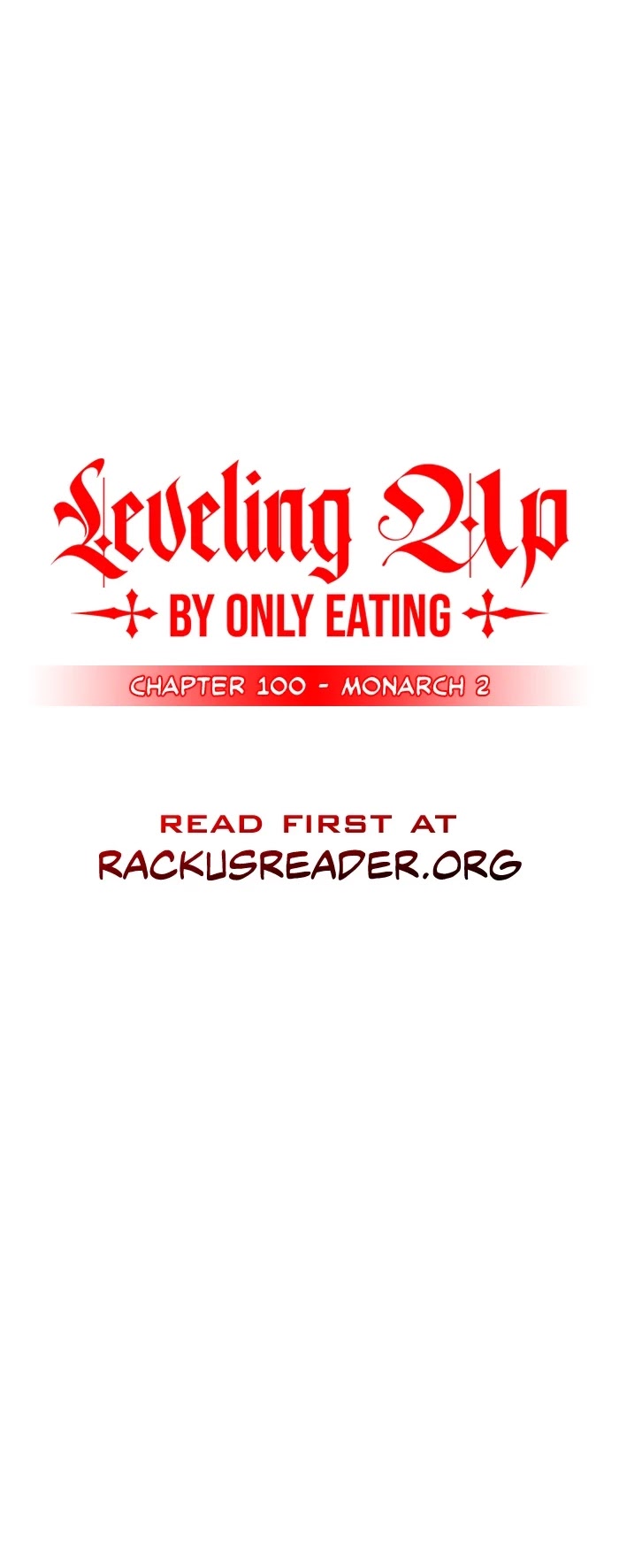 Leveling Up, by Only Eating! Chapter 100 page 5 - Chapter 100: Monarch 2