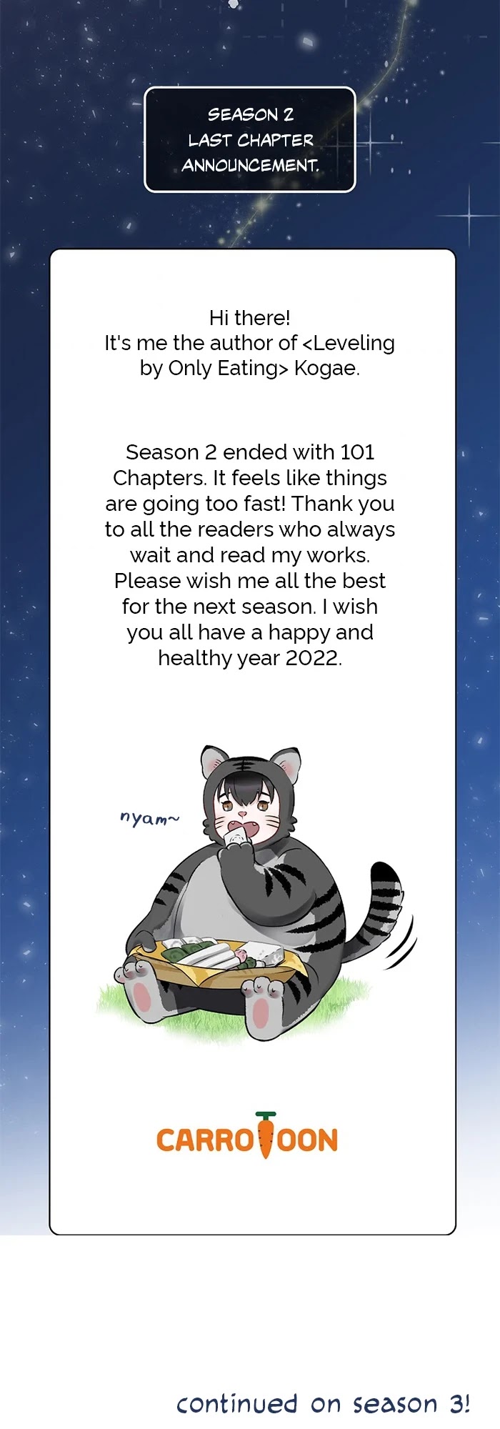 Leveling Up, by Only Eating! Chapter 101 page 43 - Chapter 101: Chosen