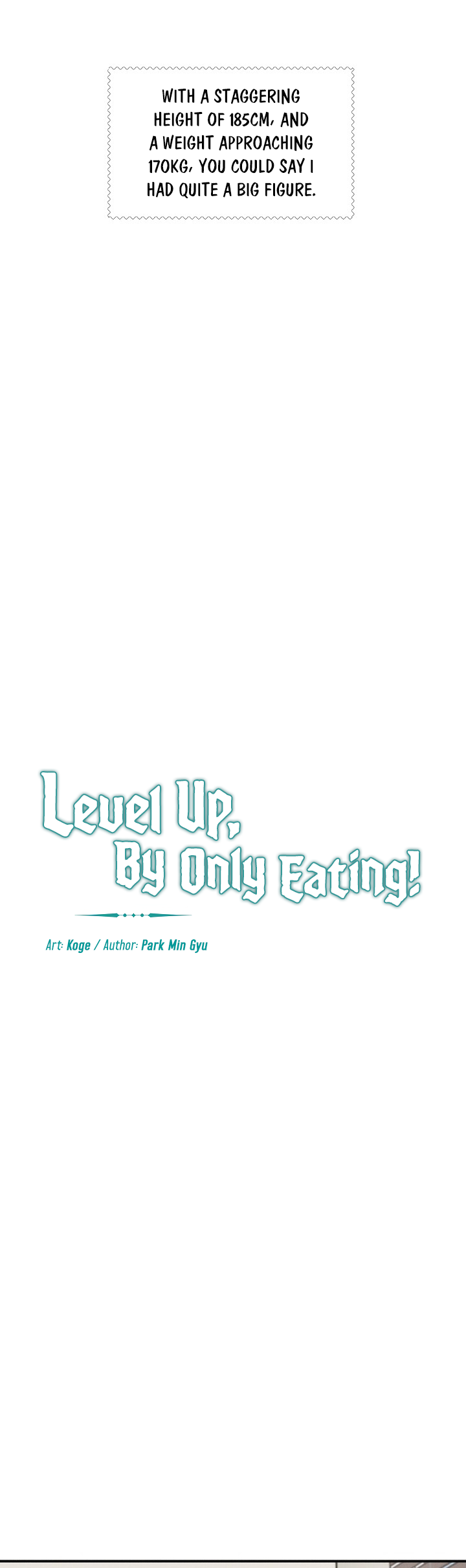 Leveling Up, by Only Eating! Chapter 2 page 4 - Chapter 2