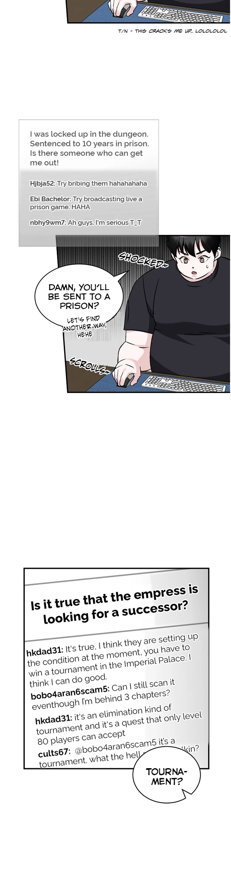 Leveling Up, by Only Eating! Chapter 20 page 38 - Chapter 20: Empress